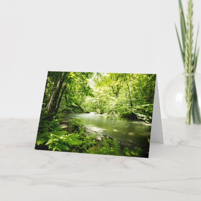 Cartão Deep Into the Forest (Frente)