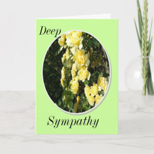 Cartão Deep Sympathy