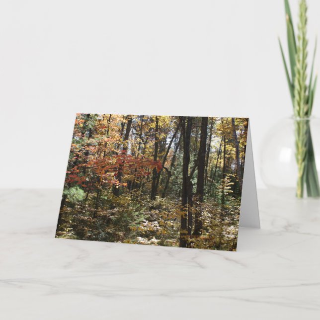 Cartão Deep Woods Beauty (Frente)