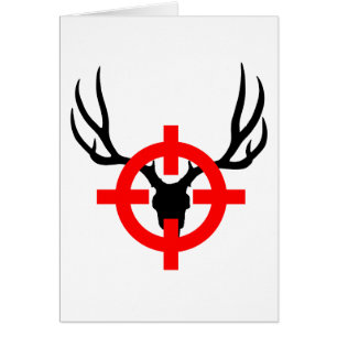 Cartão Deer Hunter - Bullseye