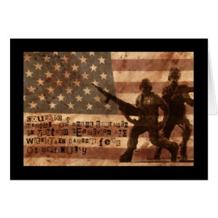 Cartão definição da coragem