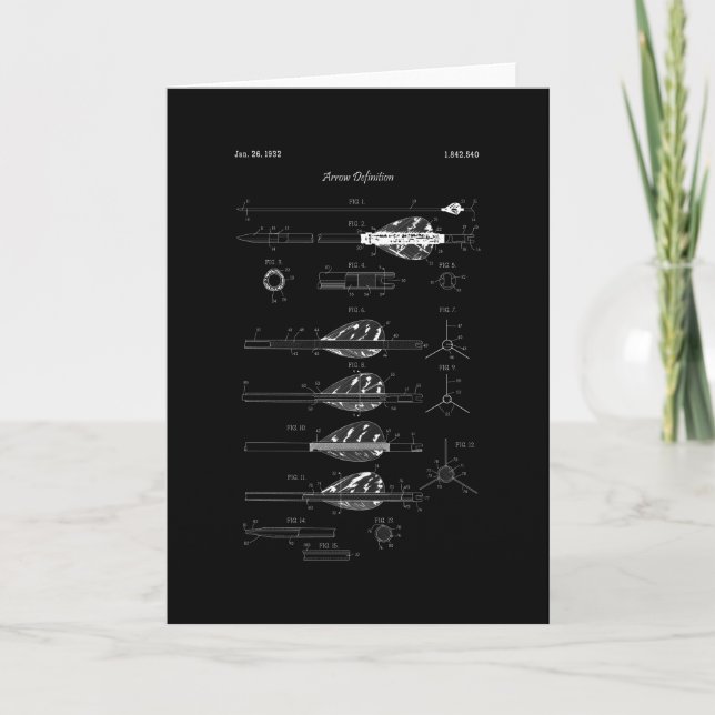 Cartão Definição de Seta de Arquivamento (Frente)
