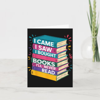 Cartão definição de Tsundoku bibliófilo livresco amante d
