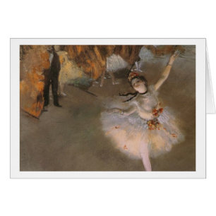 Cartão Degas The Star