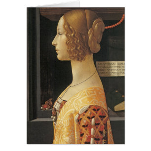 Cartão Degli Albizzi Tornabouni de Giovanna