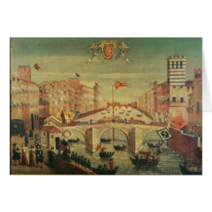 Cartão Dei Pisani do IL Gioco del Ponte