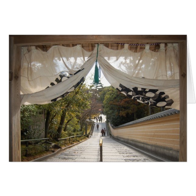 Cartão Deixando Kinkakuji (Frente Horizontal)