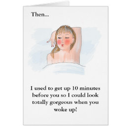 Cartão Deixando tudo ir Vazio