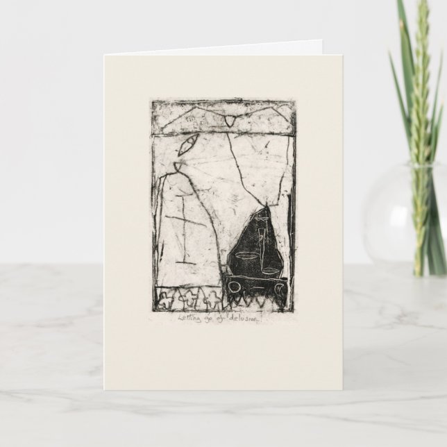 Cartão Deixar cair na ilusão (Frente)