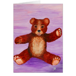 Cartão Deixe-me ser seu urso de ursinho