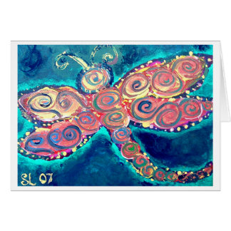 Cartão deixe-nos ir para um passeio