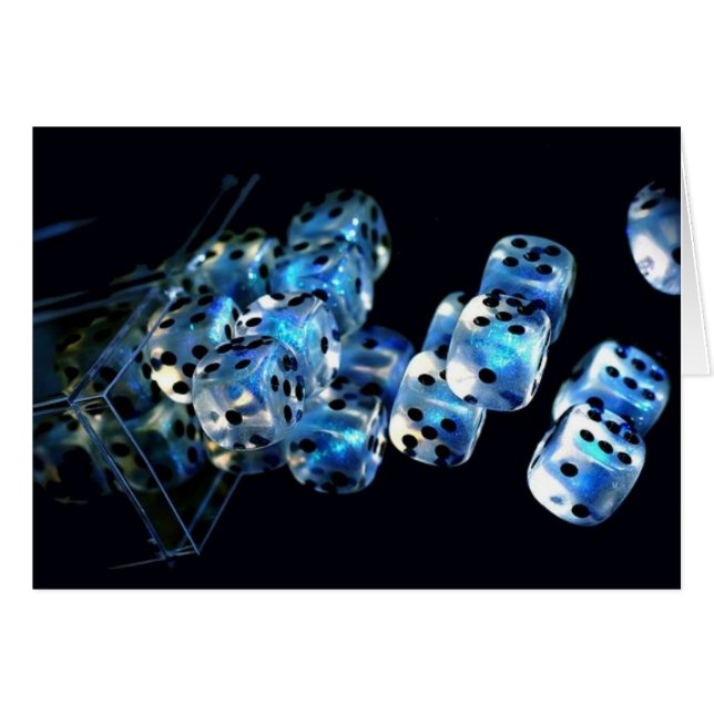 Cartão Deixe-nos jogar! (Frente Horizontal)