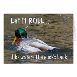 Cartão Deixe-o rolar