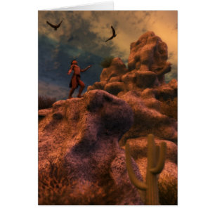 Cartão Deixe seus espírito subir