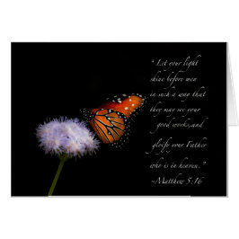 Cartão Deixe sua luz brilhar