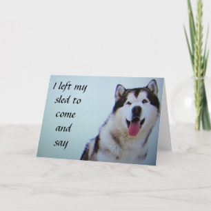 CARTÃO "DEIXEI MEU FILHO DIZER" FELIZ ANIVERSÁRIO