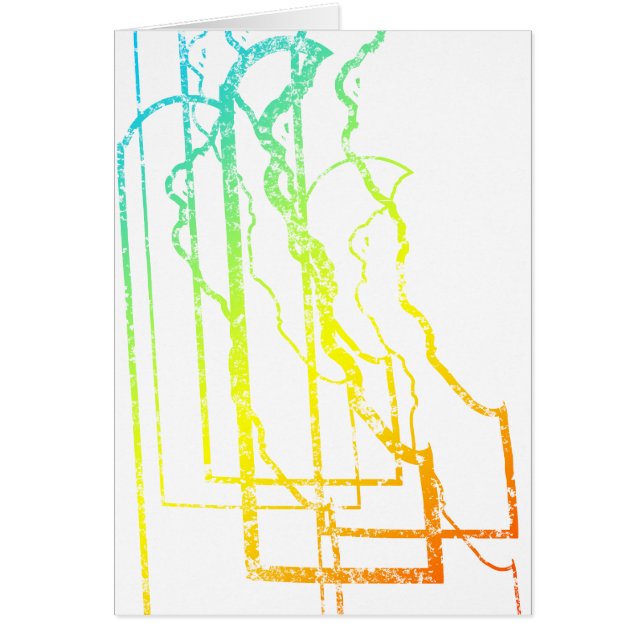 Cartão delaware chill blur (Frente)