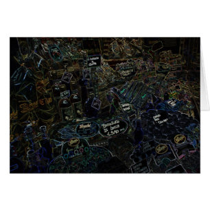 Cartão Delectables comestível III