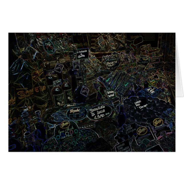 Cartão Delectables comestível III (Frente horizontal)