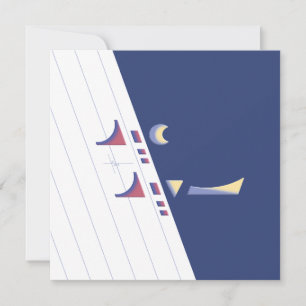 Cartão Delícia de Eid Personalizável (meia-noite)