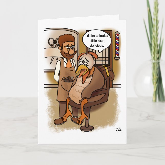 Cartão Delicious Thanks Giving Card (Frente)