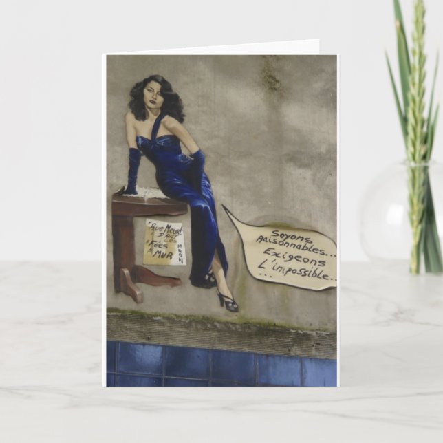 Cartão Demand The Impossible (Frente)