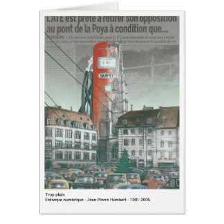 Cartão Demasiado cheio