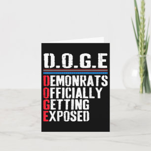 Cartão Democrata Oficialmente Exposta Trump 2025