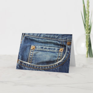 Cartão Denim - Blue Jean Pocket