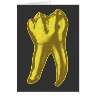 Cartão Dente Dourado