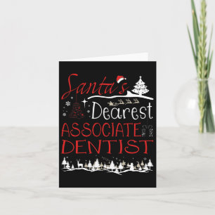 Cartão Dentista Ociate Natal Trabalho Natal Divertido 