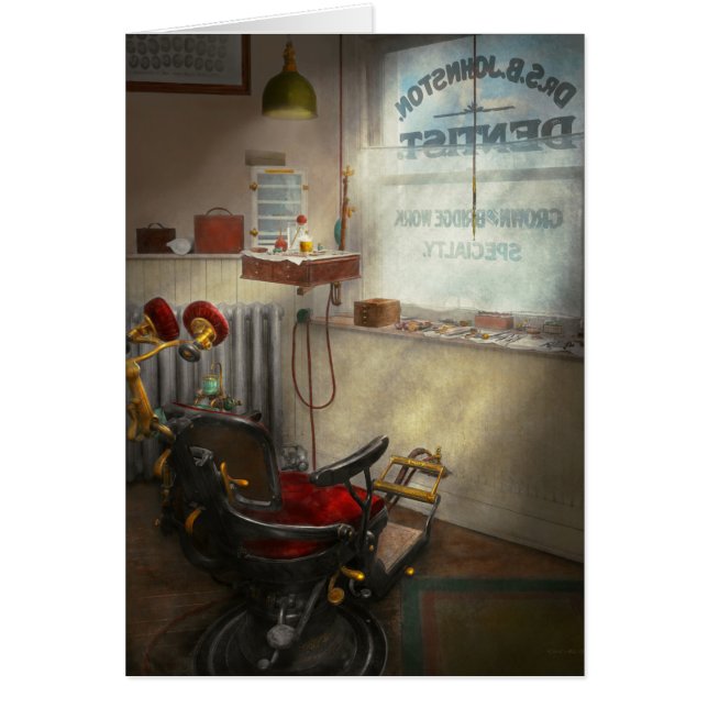 Cartão DENTISTA - S.B. Johnston, dentista 1919 (Frente)