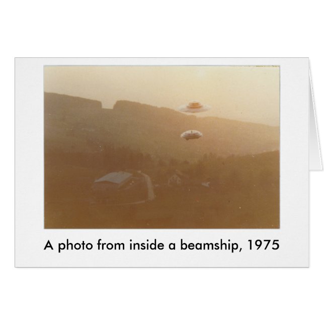 Cartão Dentro a Beamship (Frente Horizontal)