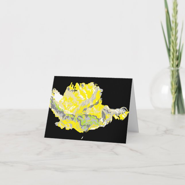 Cartão Dentro da placa de anotação/Rosa (Frente)