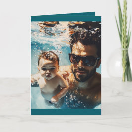 Cartão dentro de Foto e Mensagem Personalizado