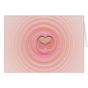 Cartão Dentro vazio de Todas as Ocasiões Pêssego Pêssego 