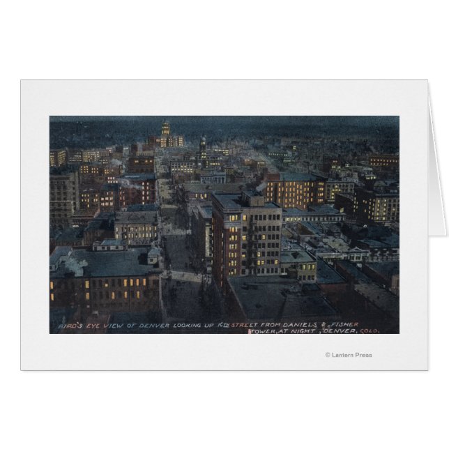 Cartão Denver, Colorado 2 (Frente Horizontal)