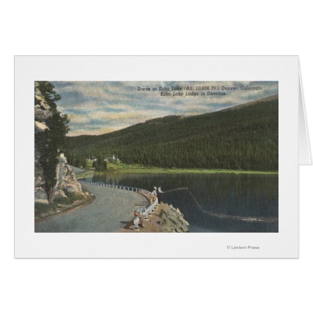 Cartão Denver, Colorado 3 (Frente Horizontal)