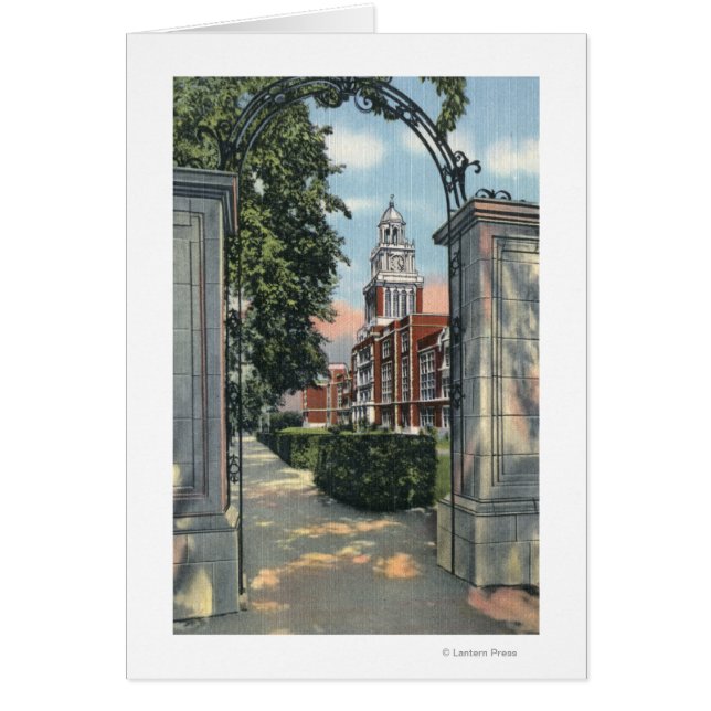 Cartão Denver, Colorado - Vista do Segundo grau Oriental (Frente)