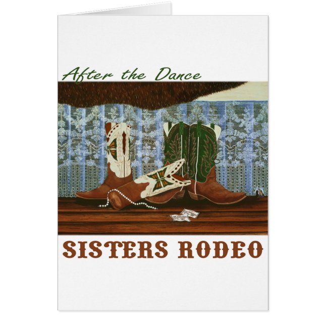Cartão Depois da dança do Rodeo ~ (Frente)