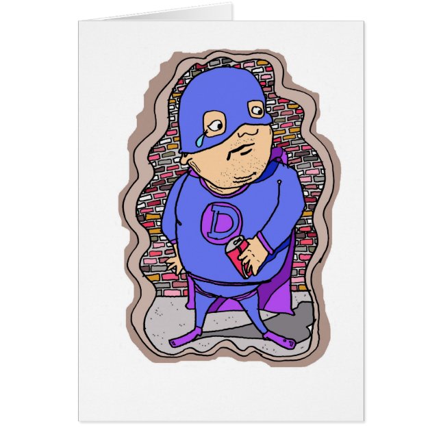 Cartão depressão do capitão (Frente)