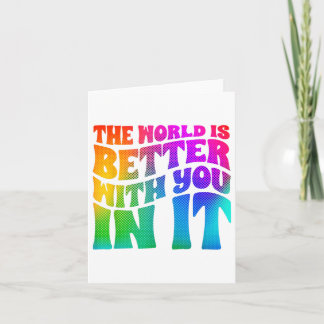 Cartão Depressão Mundo É Melhor Com Sua Saúde Mental