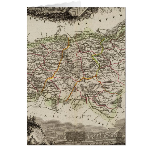 Cartão Dept Vosges (Frente)