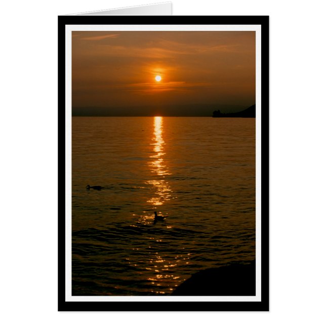 Cartão der letzte Abend .... Karte (Frente)