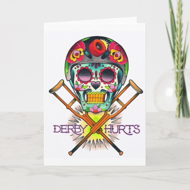 Cartão Derby Hurts (Frente)