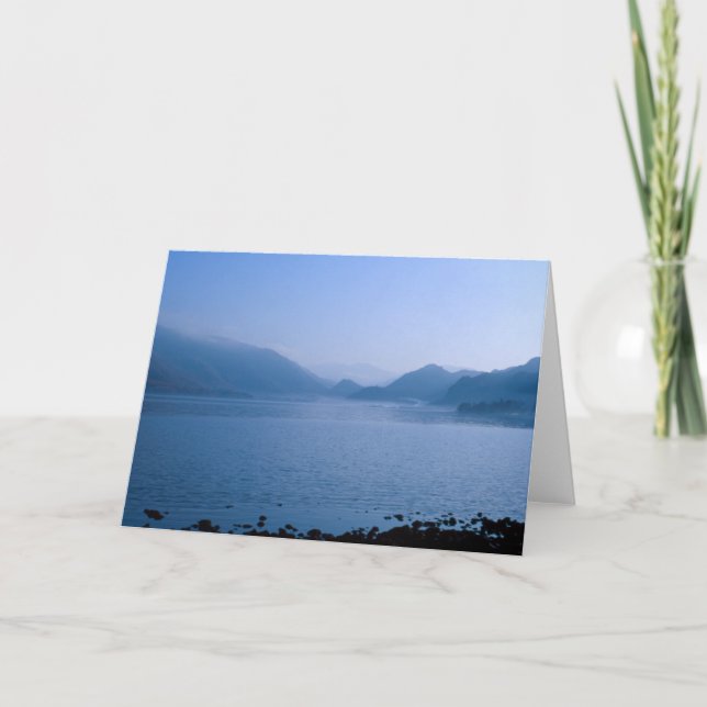 Cartão Dergod Water Cumbria England (Frente)