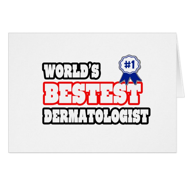 Cartão Dermatologista do Mundo (Frente Horizontal)