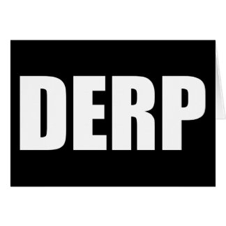 CARTÃO DERP