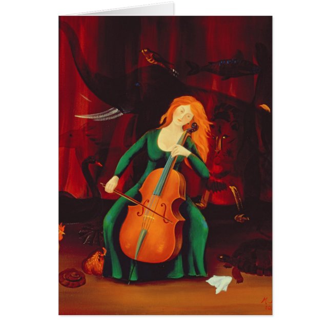 Cartão DES Animeaux 2001 de Carneval (Frente)