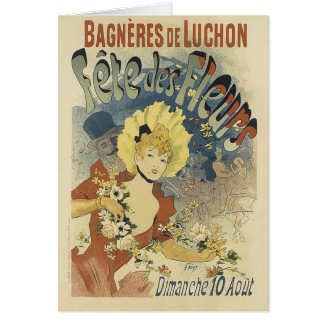 Cartão DES Fleurs do Fete (Frente)